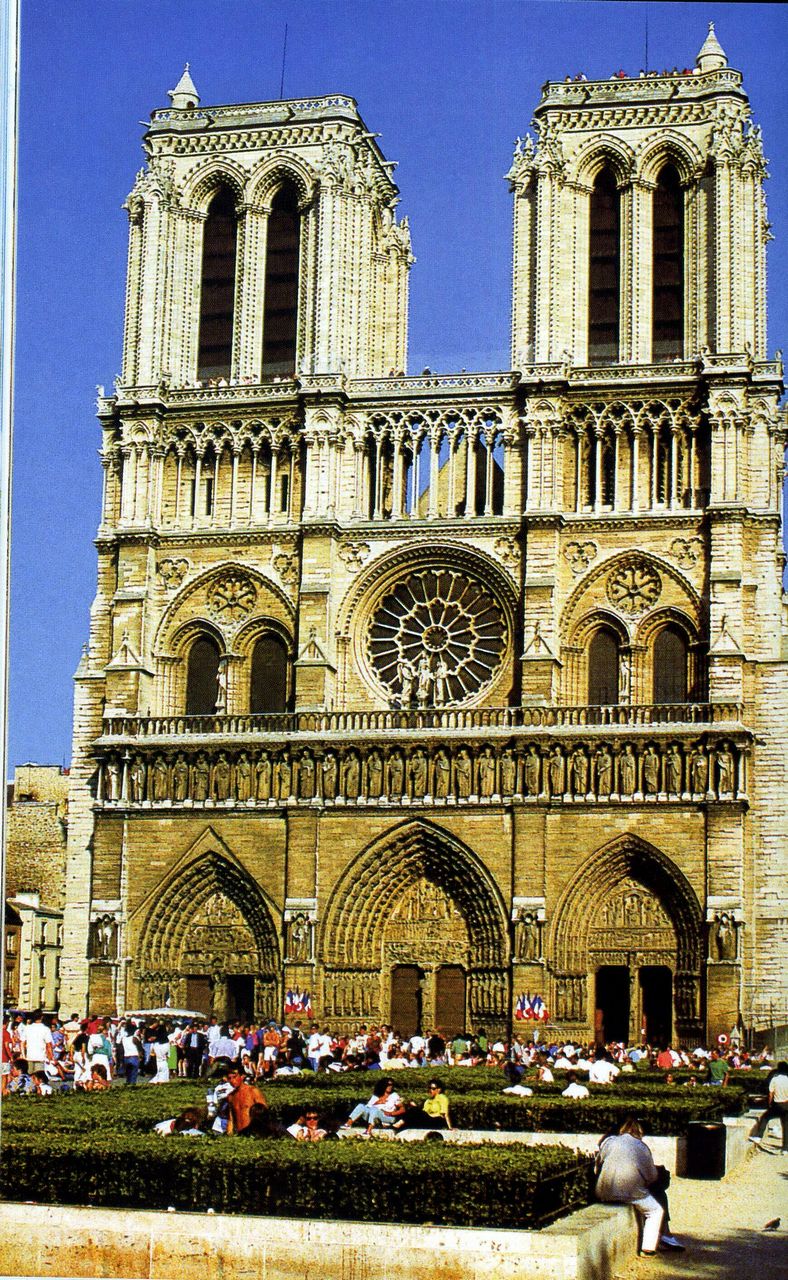 850-летию со дня строительства собора Парижской Богоматери или Нотр-Дам де Пари