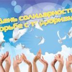 День солидарности в борьбе с терроризмом День солидарности в борьбе с терроризмом