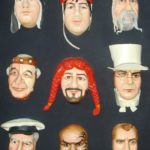 «Люди-маски»:  вернисаж художественных работ Сергея Ершова
