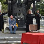 «Смотрела спектакль, как историю своей жизни»: команда «Шишковки» приняла участие в международном книжном фестивале «Красная строка»